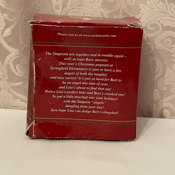 Carlton Cards Springfield Elementary Presents A Simpsons Christmas Ornament 2002 - Picture 15 of 15